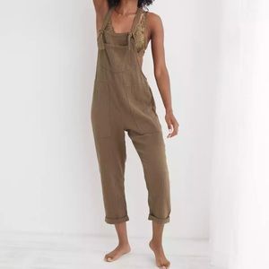 Aerie Gauze Knot Overall